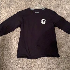 Spitfire black long sleeve shirt